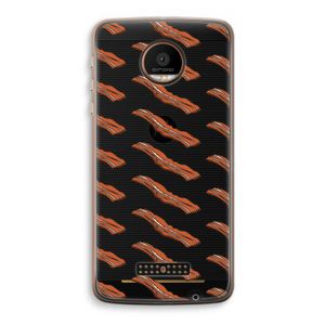 Bacon to my eggs #2: Motorola Moto Z Force Transparant Hoesje