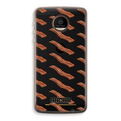 Bacon to my eggs #2: Motorola Moto Z Force Transparant Hoesje