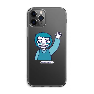Zwaai: iPhone 11 Pro Max Transparant Hoesje