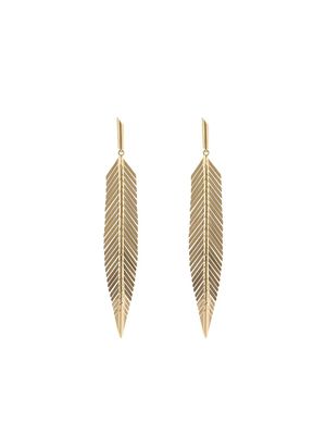 Cadar grandes boucles d'oreilles à pendentif en or rose 18ct