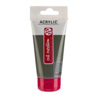 Acrylverf tac 620 olijfgroen tube 75ml | 3 stuks