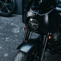 MOTOISM vorkklem richtingaanwijzer "type three evo" fork clamp turn signal mi type three evo 43/44/45