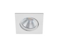 Trio Led inbouwspot Pamir Square 5,5w - 3000K - 8,5cm wit 650410131 - thumbnail