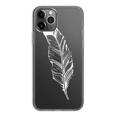 Pluim: iPhone 11 Pro Transparant Hoesje