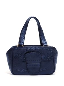 Prada Pre-Owned sac porté épaule à effet craquelé - Noir