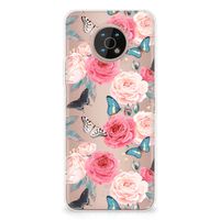 Nokia G50 TPU Case Butterfly Roses