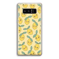 Citroenen: Samsung Galaxy Note 8 Transparant Hoesje