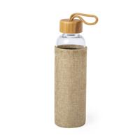 Glazen Waterfles - 500 ml - drinkfles - met bamboe bescherm hoes - Sportfles - Bidon Glazen Waterfles - 500 ml - drinkfles - met bamboe bescherm hoes - Sportfles - Bidon