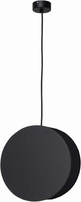 Lyora Zwarte hanglampWheel Ø 25cm - 9033