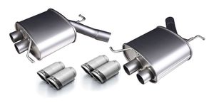 Remus uitlaat passend voor BMW 5 Serie F10 535i - Zilver / Schuin 0899100500LR004683CSR