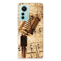 Xiaomi 12 Lite | Siliconen hoesje | met foto Bladmuziek