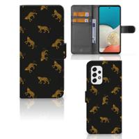 Telefoonhoesje | Met pasjeshouder | voor Samsung Galaxy A53 Leopards