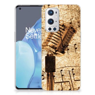 OnePlus 9 Pro | Siliconen hoesje | met foto Bladmuziek