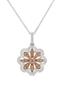 HYT Jewelry collier serti de diamants - Argent