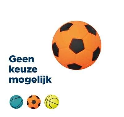 TRIXIE BAL DRIJVEND SCHUIMRUBBER ASSORTI TRIXIE BAL DRIJVEND SCHUIMRUBBER ASSORTI