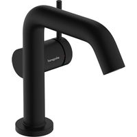 Hansgrohe Tecturis Wastafelmengkraan - zonder waste - 13cm uitloop - zwart mat 73321670