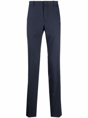 Incotex pantalon à carreaux - Bleu