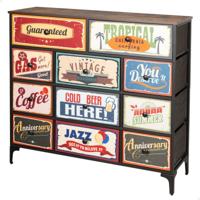 Ladekast Max Home Vintage 103 x 98 x 30 cm