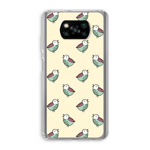 Vogeltjes: Xiaomi Poco X3 Pro Transparant Hoesje