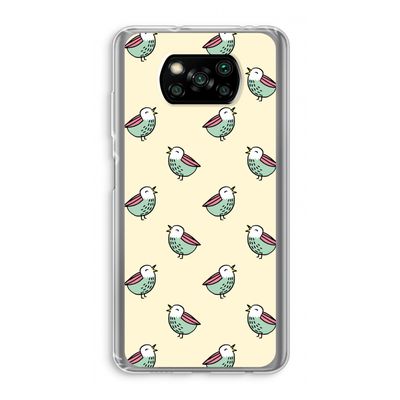 Vogeltjes: Xiaomi Poco X3 Pro Transparant Hoesje