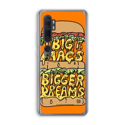 Big Macs Bigger Dreams: Xiaomi Mi Note 10 Transparant Hoesje