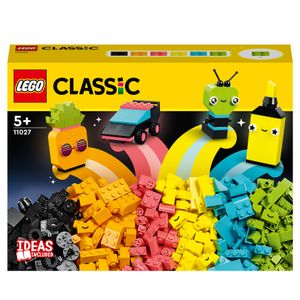 LEGO Classic 11027 creatief spelen met neon bouw set