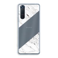Biggest stripe: Sony Xperia 5 II Transparant Hoesje