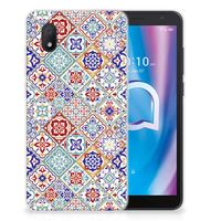 Alcatel 1B (2020) TPU Siliconen Hoesje Tiles Color