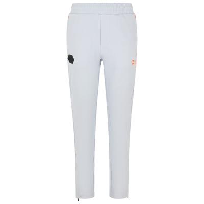 Cruyff Icon Trainingsbroek Kids Lichtgrijs Oranje