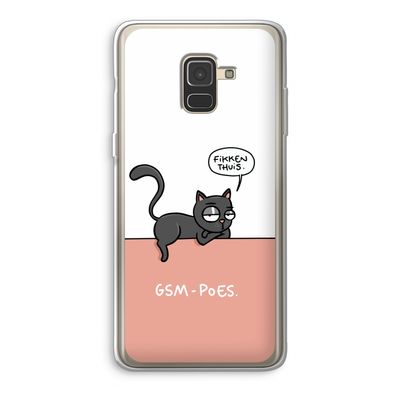 GSM poes: Samsung Galaxy A8 (2018) Transparant Hoesje