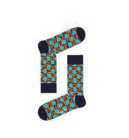HAPPY SOCKS Happy Socks - Tiger Dot Multi Textiel Printjes Unisex
