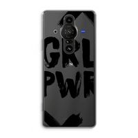 Girl Power #2: Sony Xperia Pro-I Transparant Hoesje Girl Power #2: Sony Xperia Pro-I Transparant Hoesje