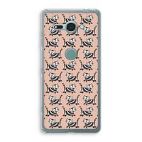 Zwarte poes: Sony Xperia XZ2 Compact Transparant Hoesje