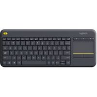 Logitech Keyboard K400 Plus Zwart Draadloos toetsenbord