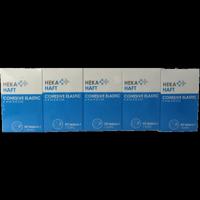 Hekahaft Cohesive windsel 4m x 8cm 5 Stuks