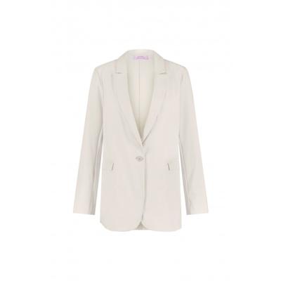 Studio Anneloes - Beige | Dames | Blazer | Beige | S | regular | Kamst mode