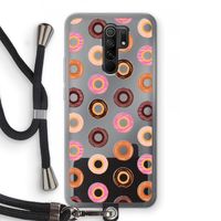 Donuts: Xiaomi Redmi 9 Transparant Hoesje met koord