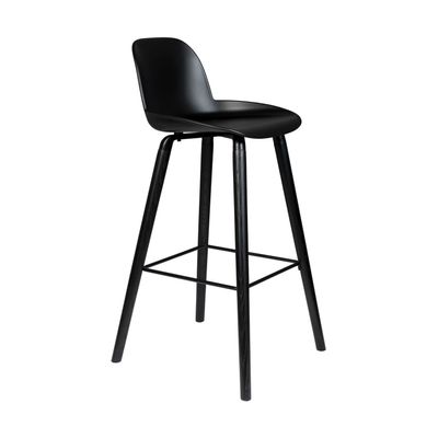 Zuiver Albert Kuip barkruk H75 All Black