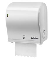 Handdoekroldispenser satino pt1 manueel medium wit