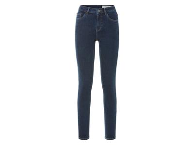 esmara Dames jeans - Super skinny fit (38 (lange lengte), Donkerblauw)