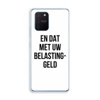 Belastinggeld: Samsung Galaxy Note 10 Lite Transparant Hoesje
