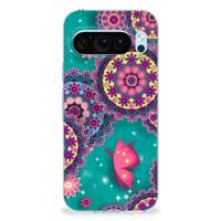 Google Pixel 9 | 9 Pro | Hoesje maken | Cirkels en Vlinders