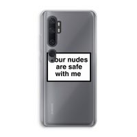 Safe with me: Xiaomi Mi Note 10 Pro Transparant Hoesje Safe with me: Xiaomi Mi Note 10 Pro Transparant Hoesje