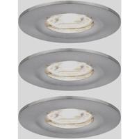 Paulmann 94301 EBL Nova mini Coin LED-inbouwlamp Set van 3 stuks 4 W IJzer