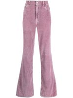 OUR LEGACY pantalon à coupe évasée - Rose