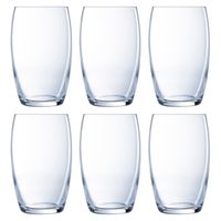 6x Stuks waterglazen/sapglazen Versailles 375 ml - thumbnail