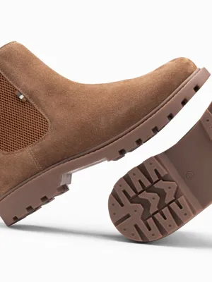 Italian Style - Heren Schoenen - Lichtbruin - Suede - Italia Moda