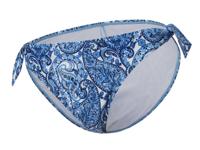 CRIVIT Dames bikinibroekje (Wit/blauw, 36)
