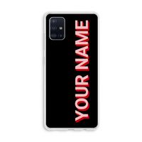Namecase: Galaxy A51 4G Transparant Hoesje