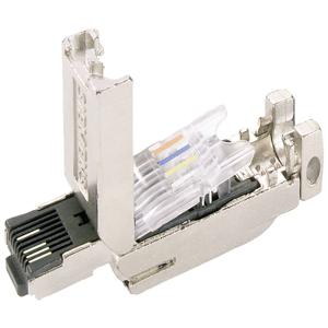 Siemens 6GK1901-1BB10-2AA0 IE FC RJ45 Plug 180, RJ45 connector met FC-aansluiting, 180 graden, 1 st. 6GK19011BB102AA0 1 stuk(s)